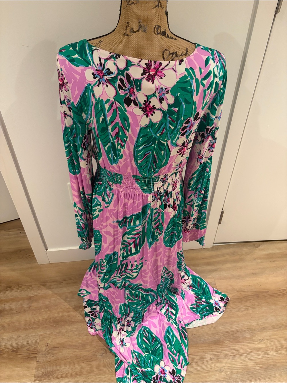 Lilly Pulitzer Mistral Maxi Dress in Magnolia Lilac Leidees Night - Picture 7 of 11